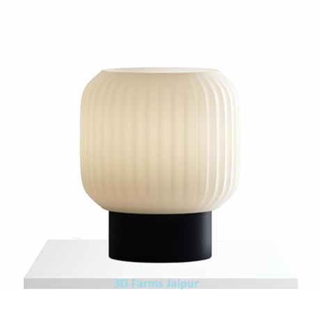 3D Printed Table lamp for Home Decoration, Office, Study, Dining Room | Premium Indoor Decorative | Aesthetic Warm White Ambient Light