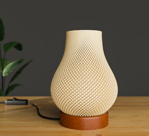 3DFarms Jaipur 3D Printed Blob Table Lamp, eco- Friendly LED Night Lamp